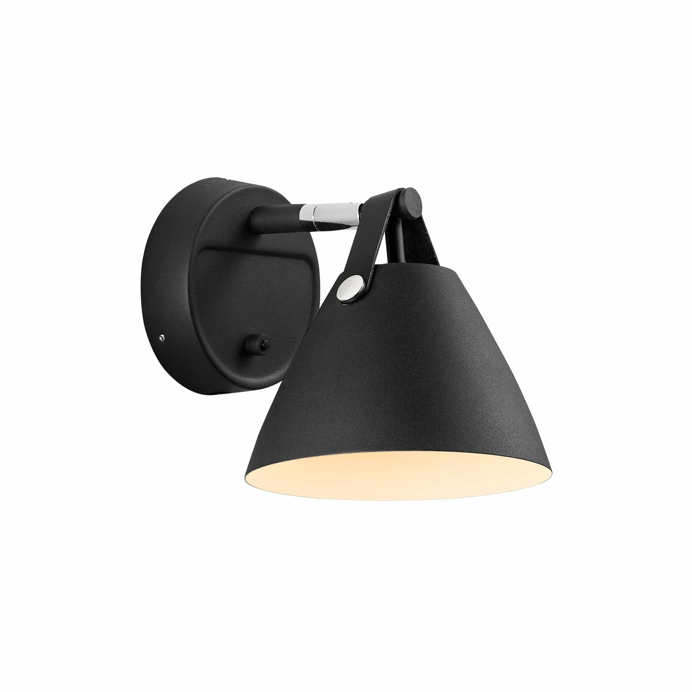 Strap 15 Væglampe GU10 IP20, Sort billede 4
