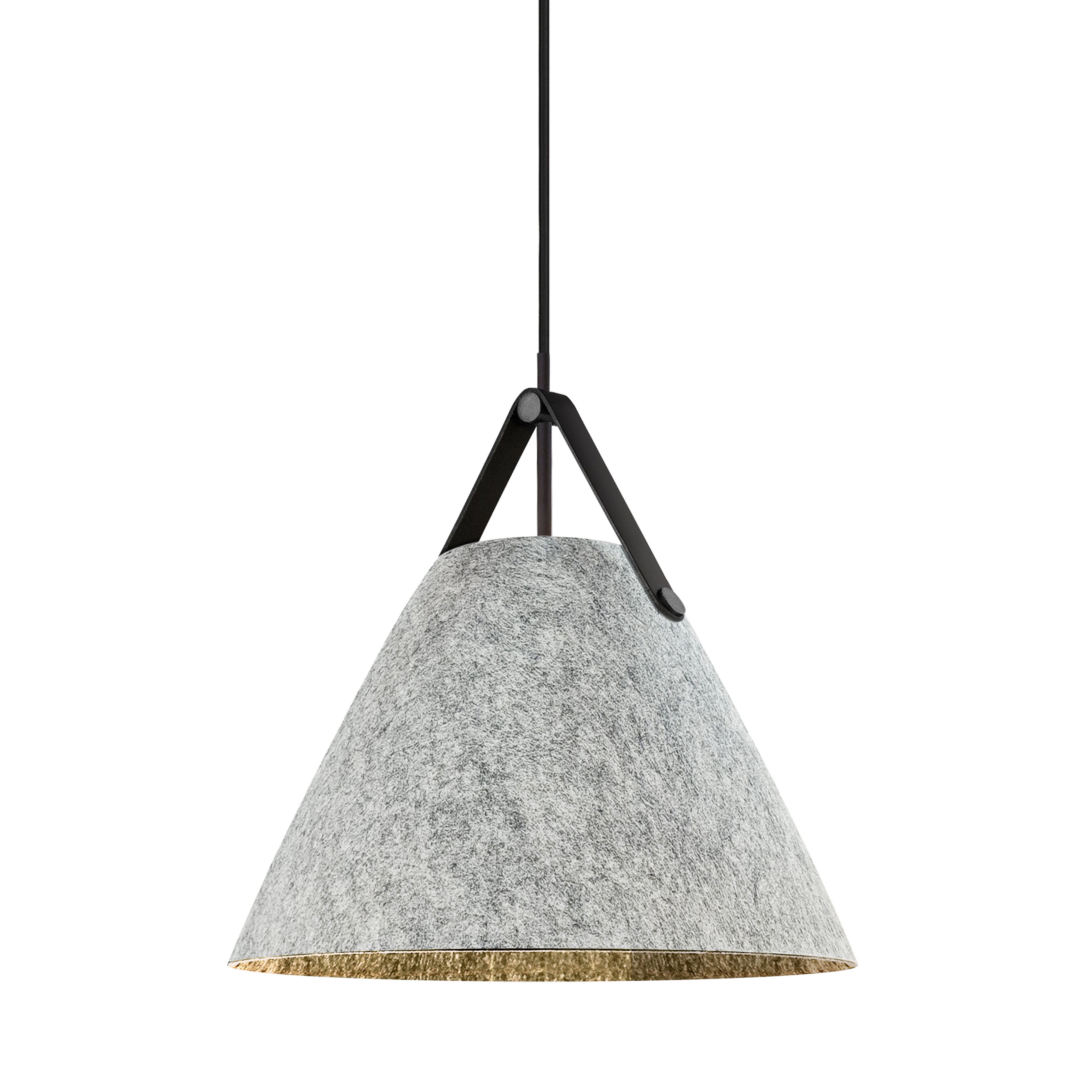 Nordlux elegante og unikke designet Strap 36 Pendel i Lysegrå