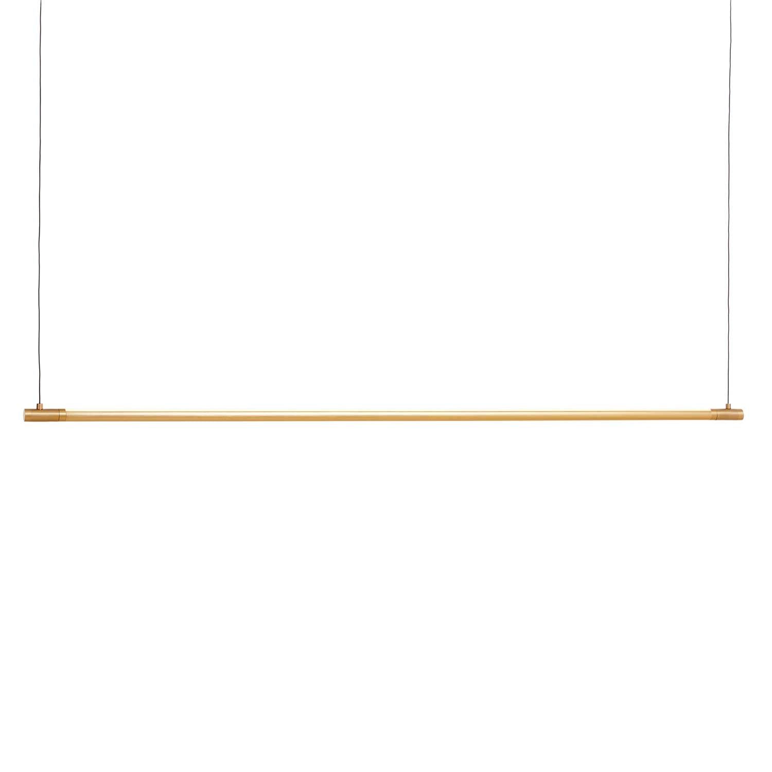 LOOM Design Straw 200 guld LED pendel
