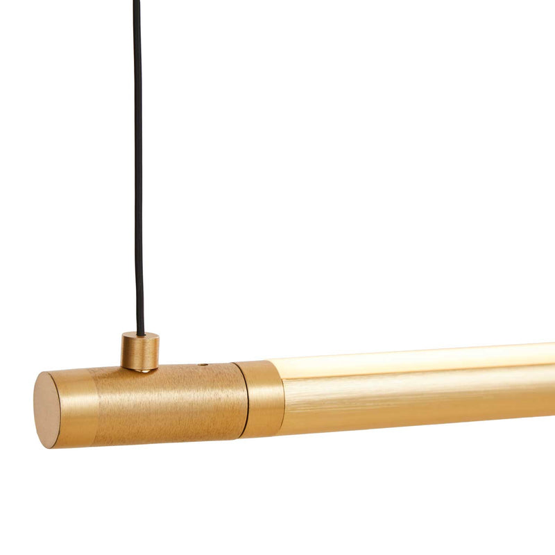 LOOM Design Straw 150 guld LED pendel