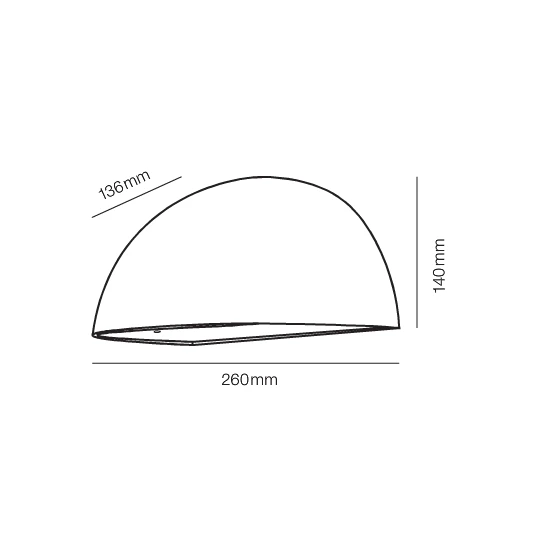 Mål på Light-Point rørhat udendørslamper