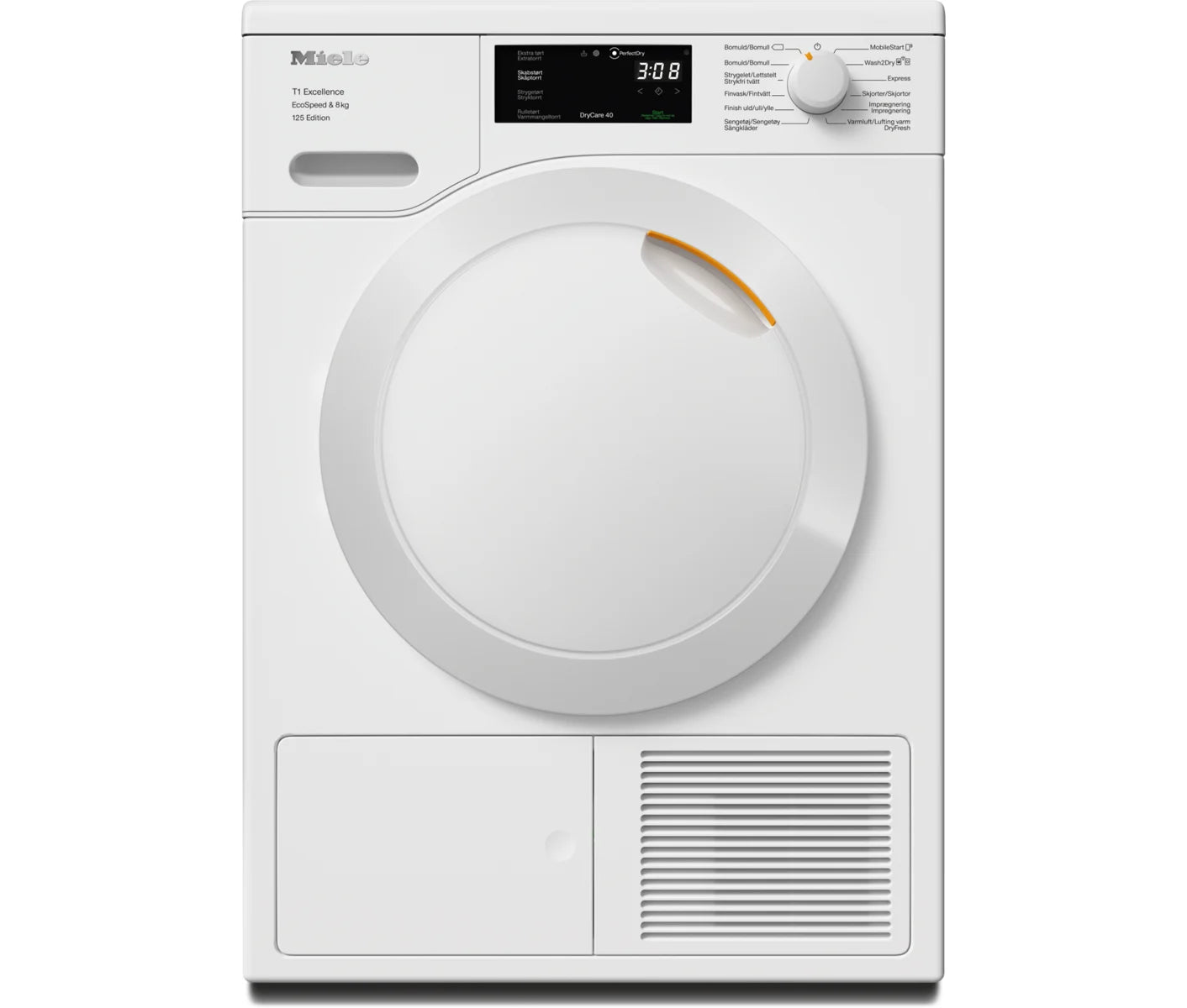 Miele TEC665WP tørretumbler med varmepumpe