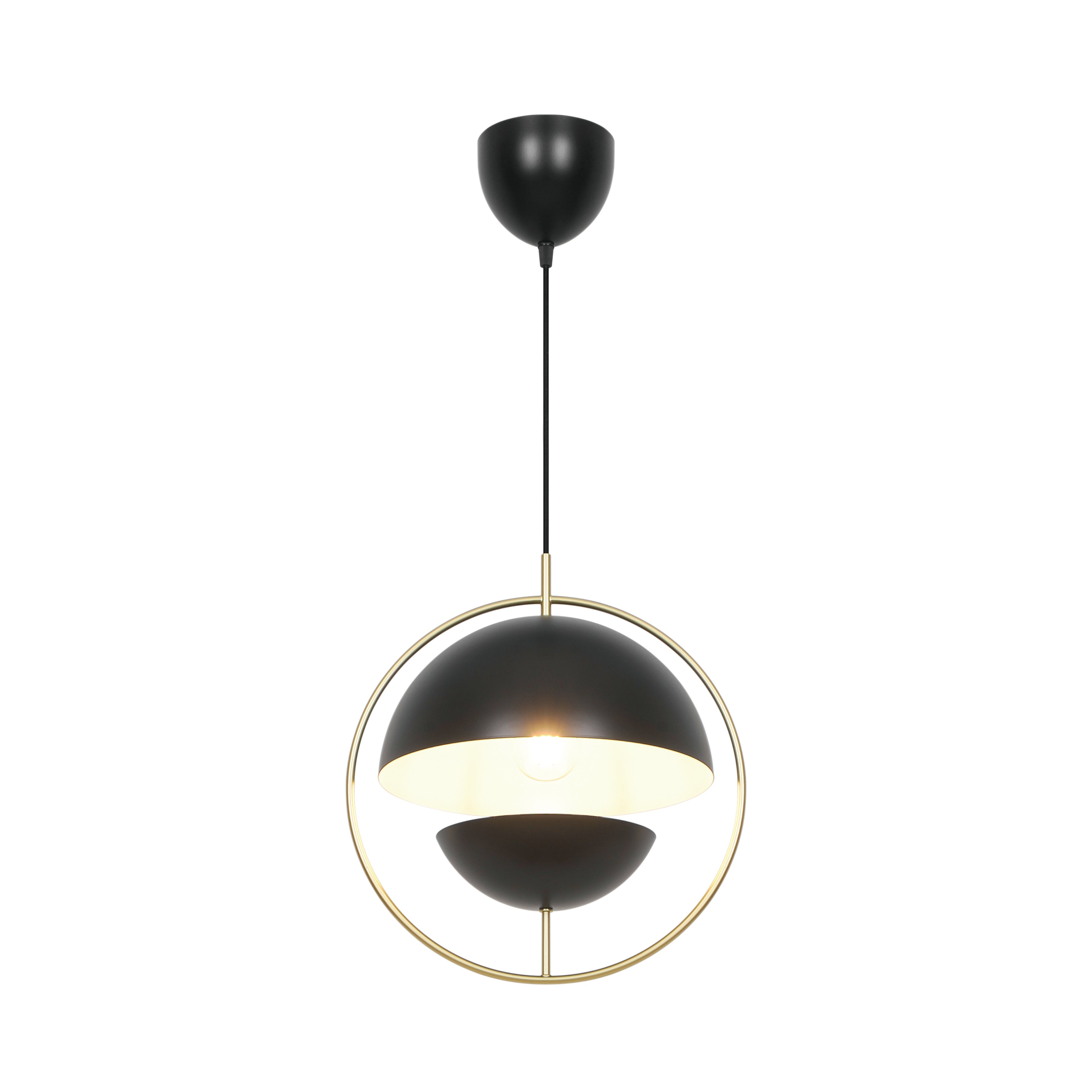 Den nye og elegante Nordlux Tavia Pendant i Sort
