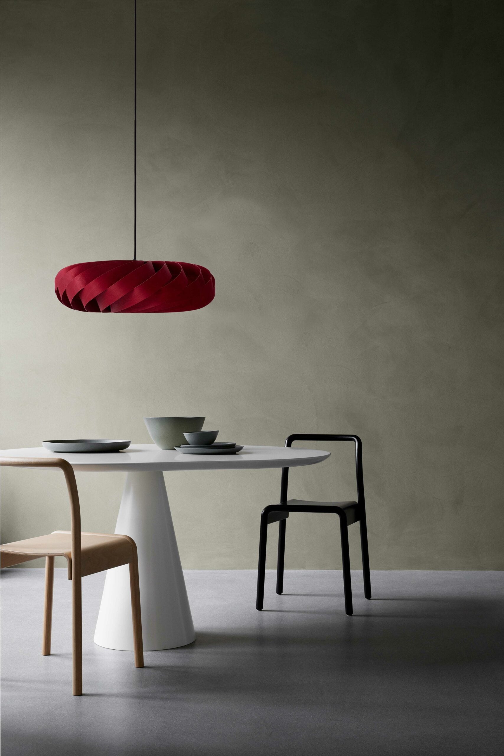 TR5 Rød Birk Ø80 Pendel