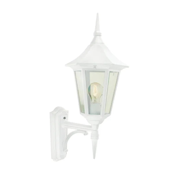 Norlys Modena Væg Hvid, E27 IP54 77W - Udendørslampe