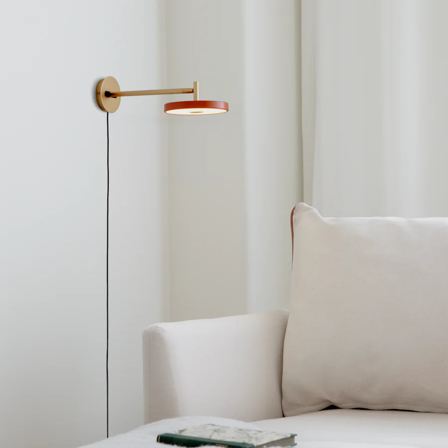 Asteria Wall Long i Nuance Orange i læsehjørnet