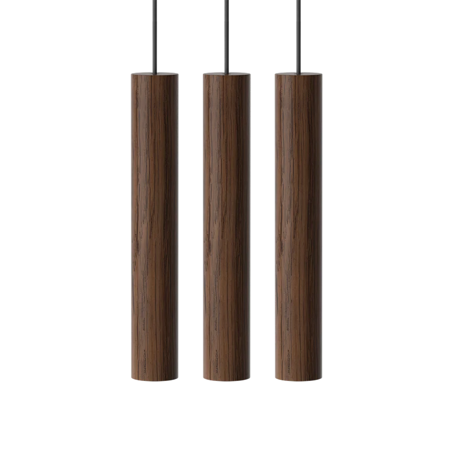 UMAGE Chimes Cluster 3 Ø3,4 Mørk Egetræ - Pendel