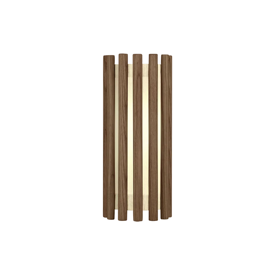 Umage Komorebi Mini Circle Dark Oak Lampeskærm helt tæt på