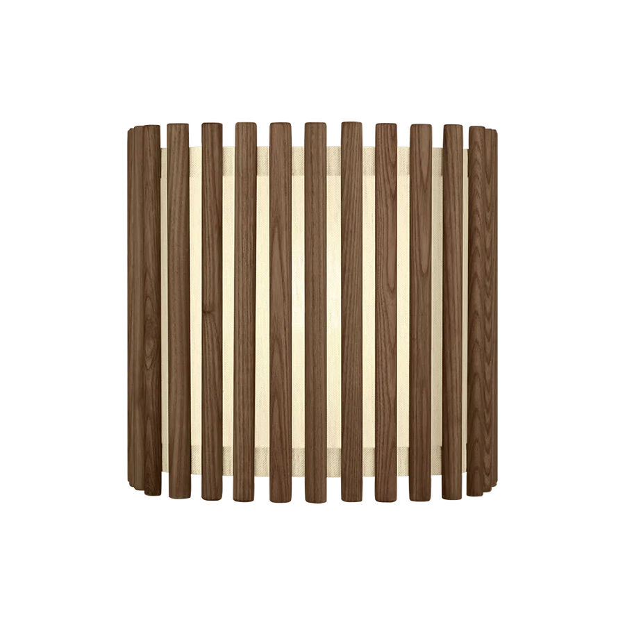 Umage Komorebi Medium Square Lampeskærm i Dark Oak