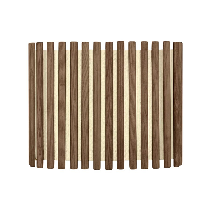 Umage Komorebi Medium Rectangular Dark Oak Lampeskærm