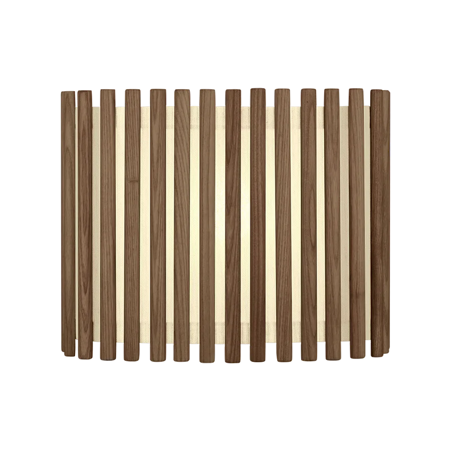 Umage Komorebi Rectangular Medium i Dark Oak lampeskærm