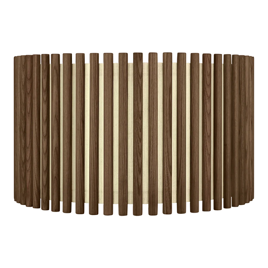 Umage Komorebi Large Circle Dark Oak Lampeskærm