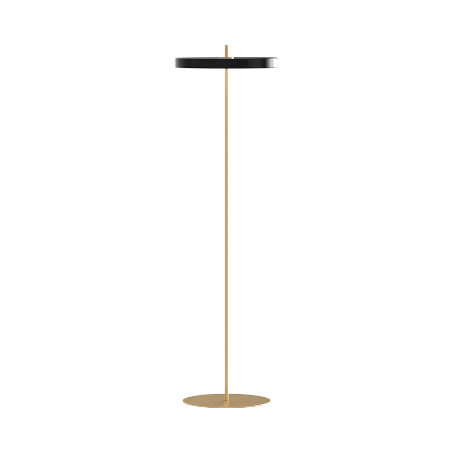 UMAGE Asteria Floor Ø43 Sort - Gulvlampe