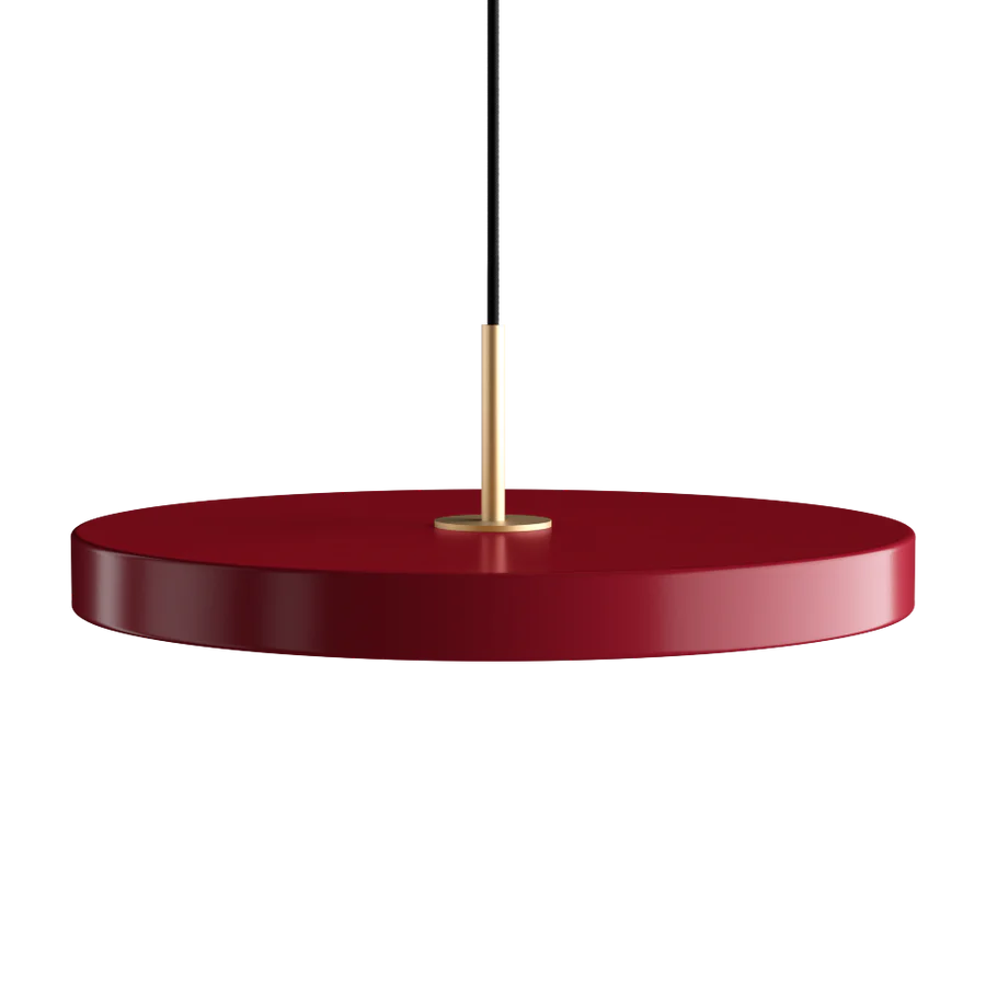 Umage Asteria Plus Medium Pendellampe i Ruby Red