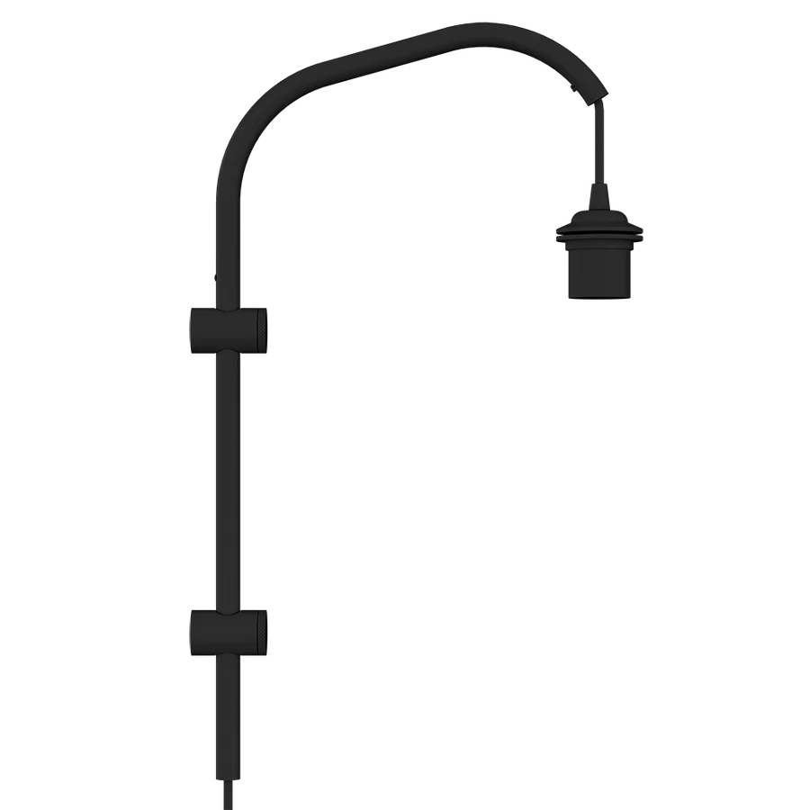 UMAGE Willow Mini Sort - Væghængt Lampestander