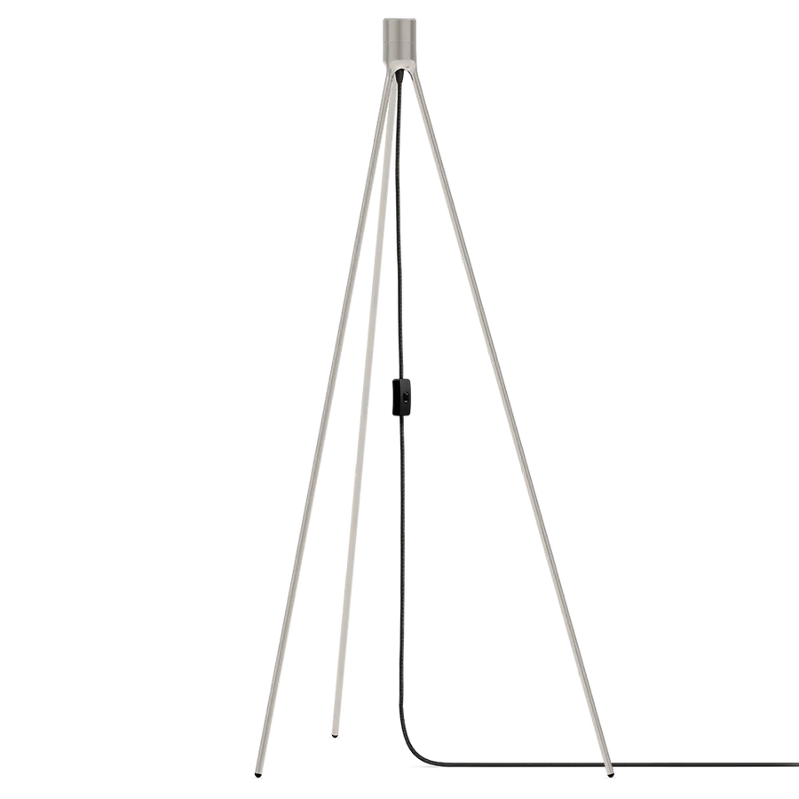 Tripod Floor Lampestander Børstet Stål - UMAGE