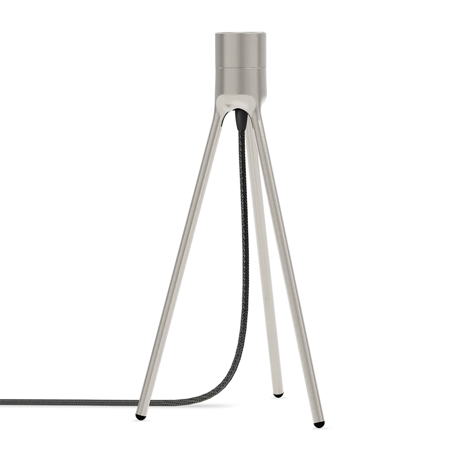 Tripod Table Lampestander Børstet Stål - UMAGE