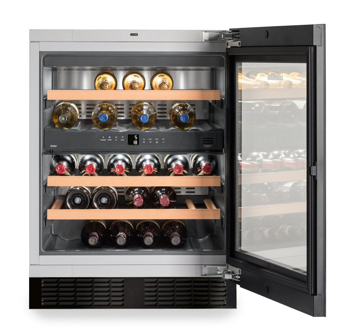 LiebHerr UWTgb Vinidor 1682-26 fritstående vinkøleskab