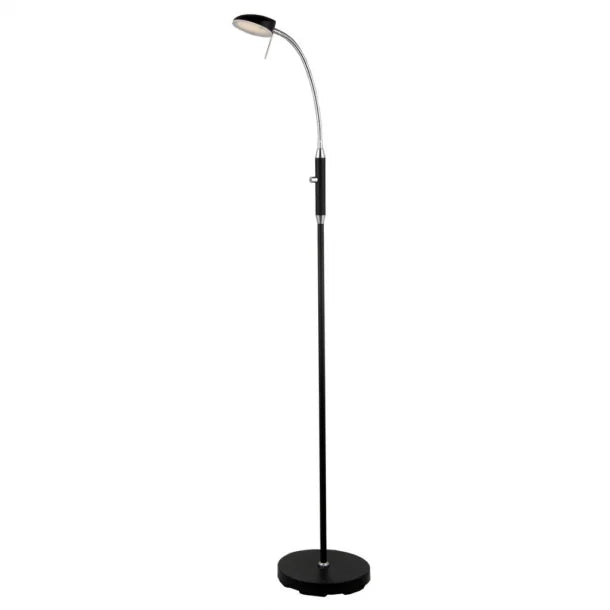 Vegas Gulvlampe LED Sort 1 arm - Halo Design