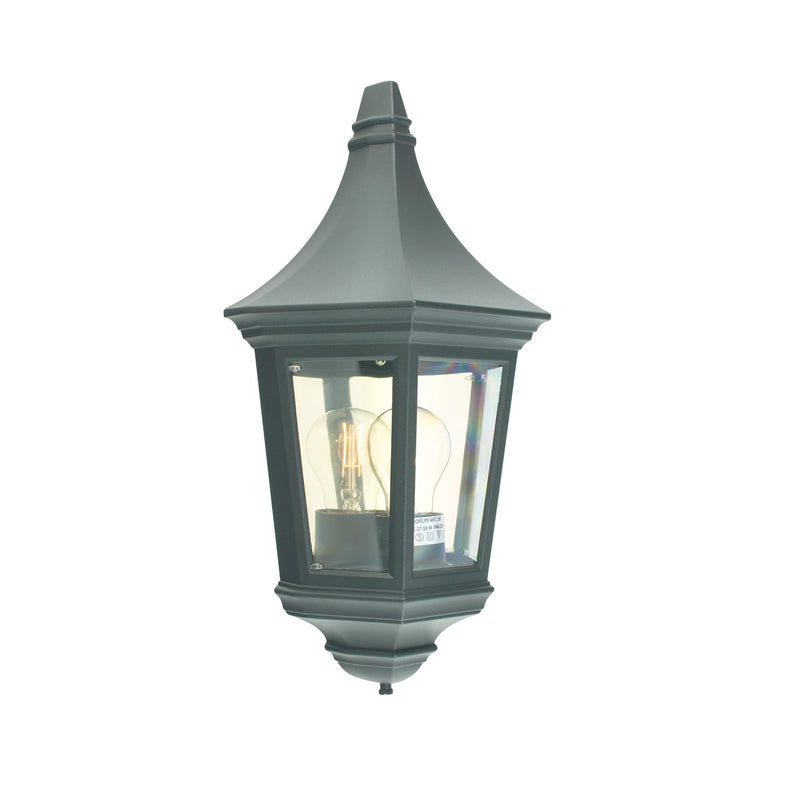 Norlys Venedig Sort, E27 IP54 46W - Udendørslampe