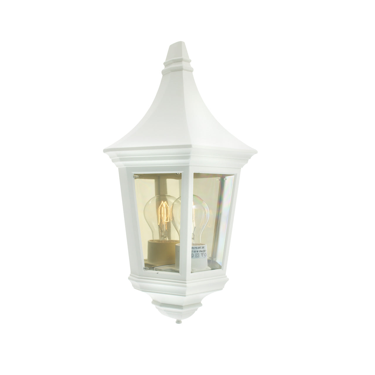 Norlys Venedig Hvid, E27 IP54 46W - Udendørslampe