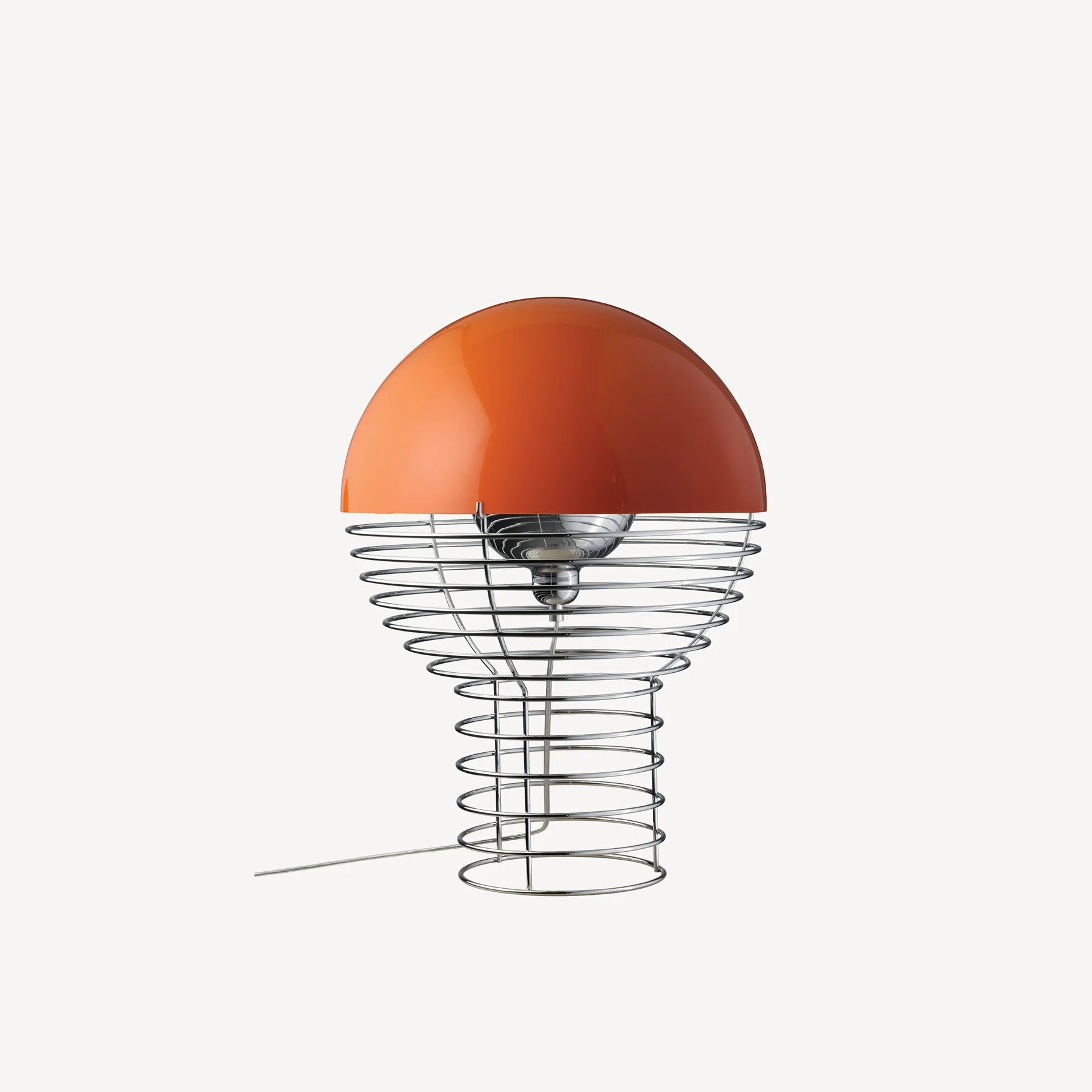 VP Wire Bordlampe ø40, orange billede 4