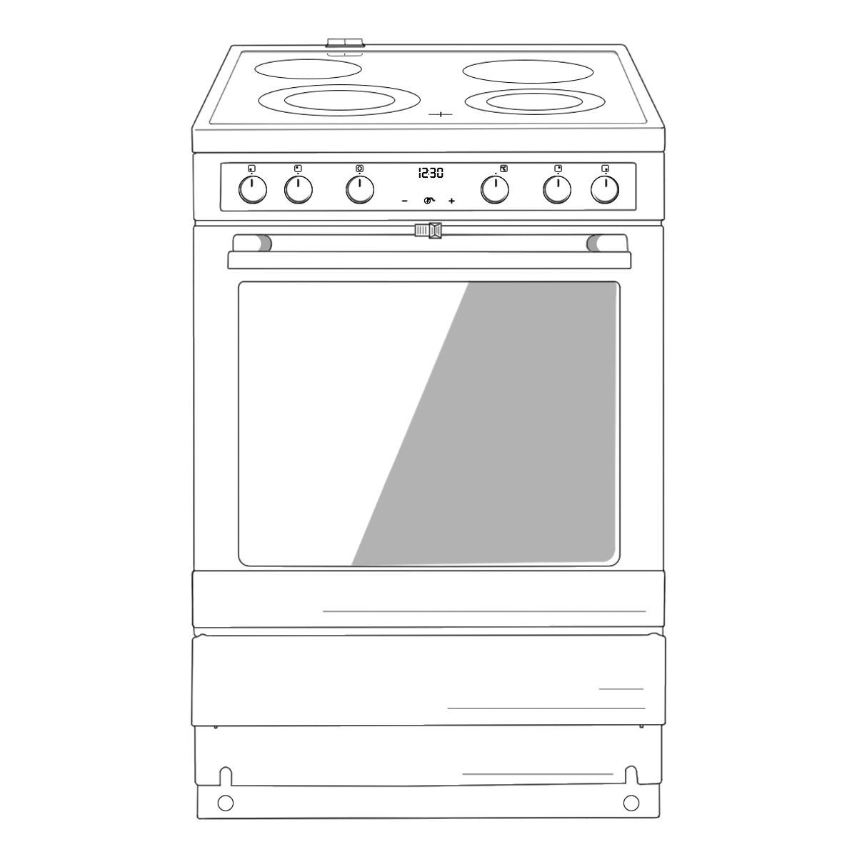Komfur fra kvalitetsmærker