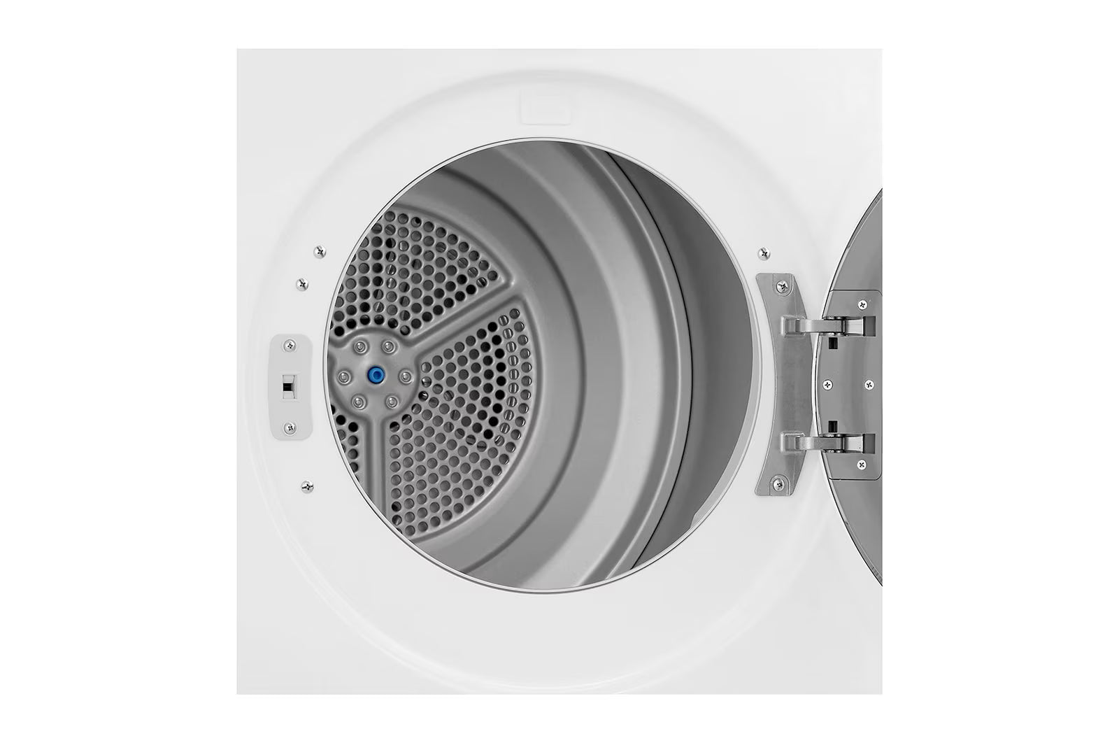 Zoomet ind på tumbleren fra LG RH80V5AV0N tørretumbler med varmepumpe - 8 kg