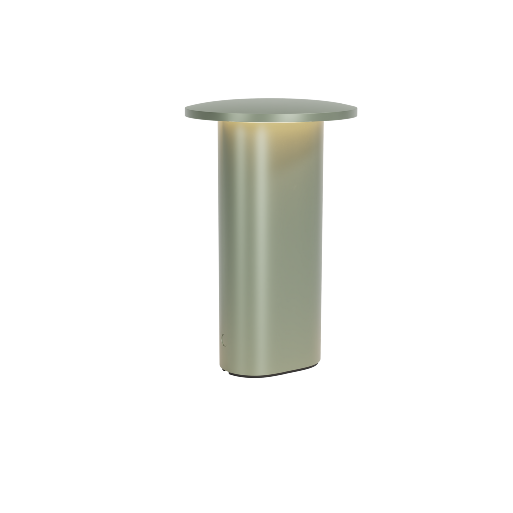 Solae Portable Lampe Light Green tændt