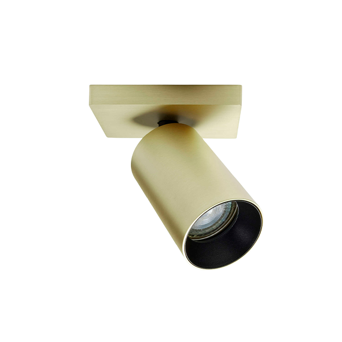 Antidark SpotOn1 Væglampe i Messing