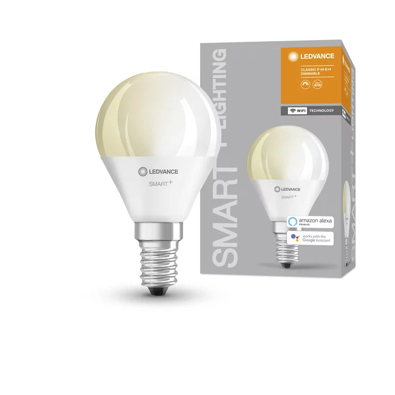 Ledvance SMART+ krone opal pære - E14 4.9W