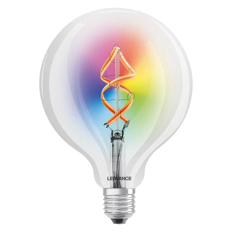 Ledvance SMART+ WiFi Filament Globe RGBW 30 klar pære - E27 4.5W