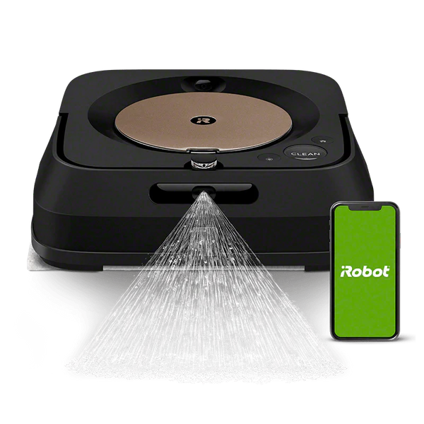 iRobot Braava Jet M6138 Sort Gulvrengøringsrobot