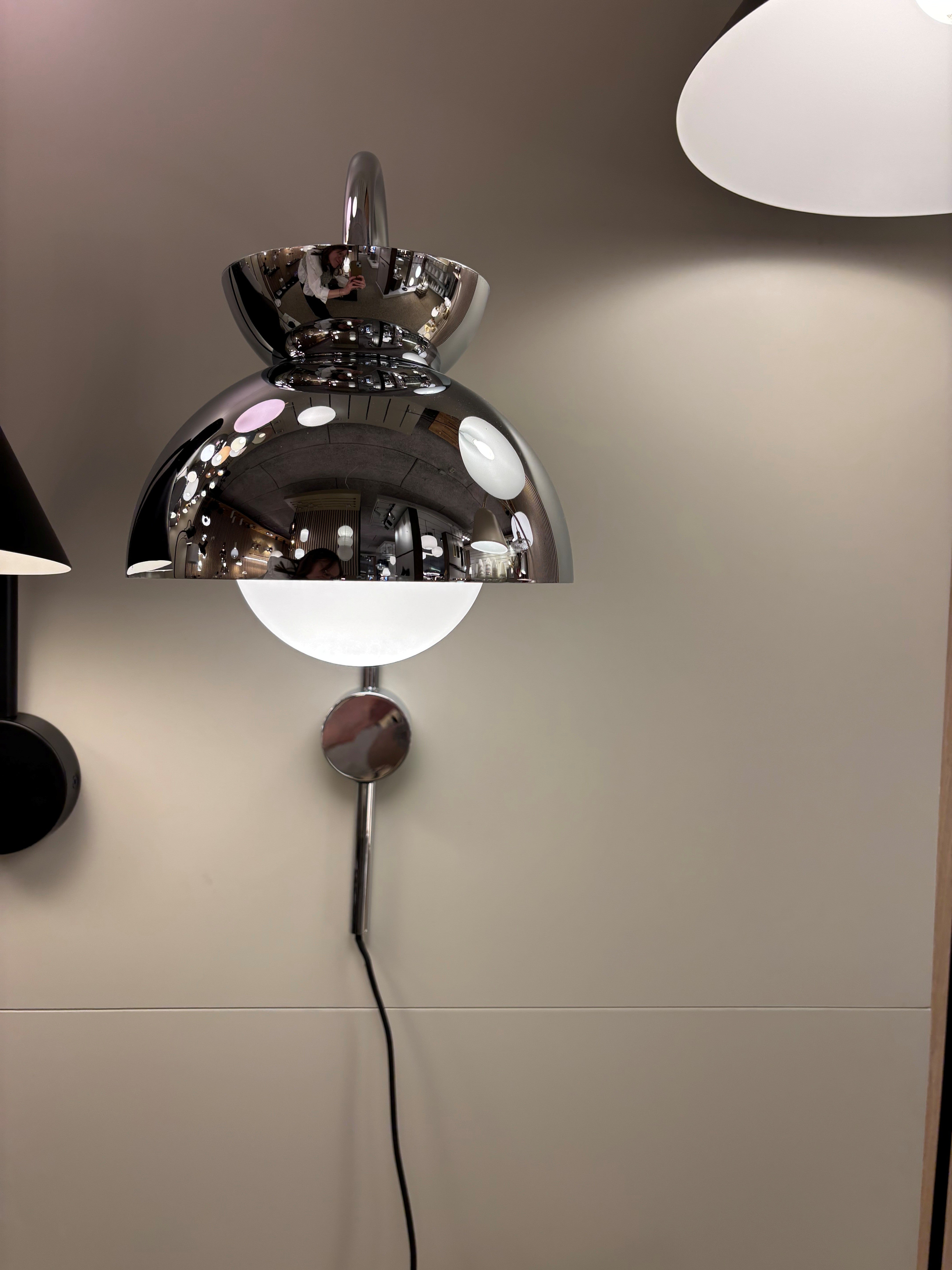 Butterfly Væglampe Krom - DEMO