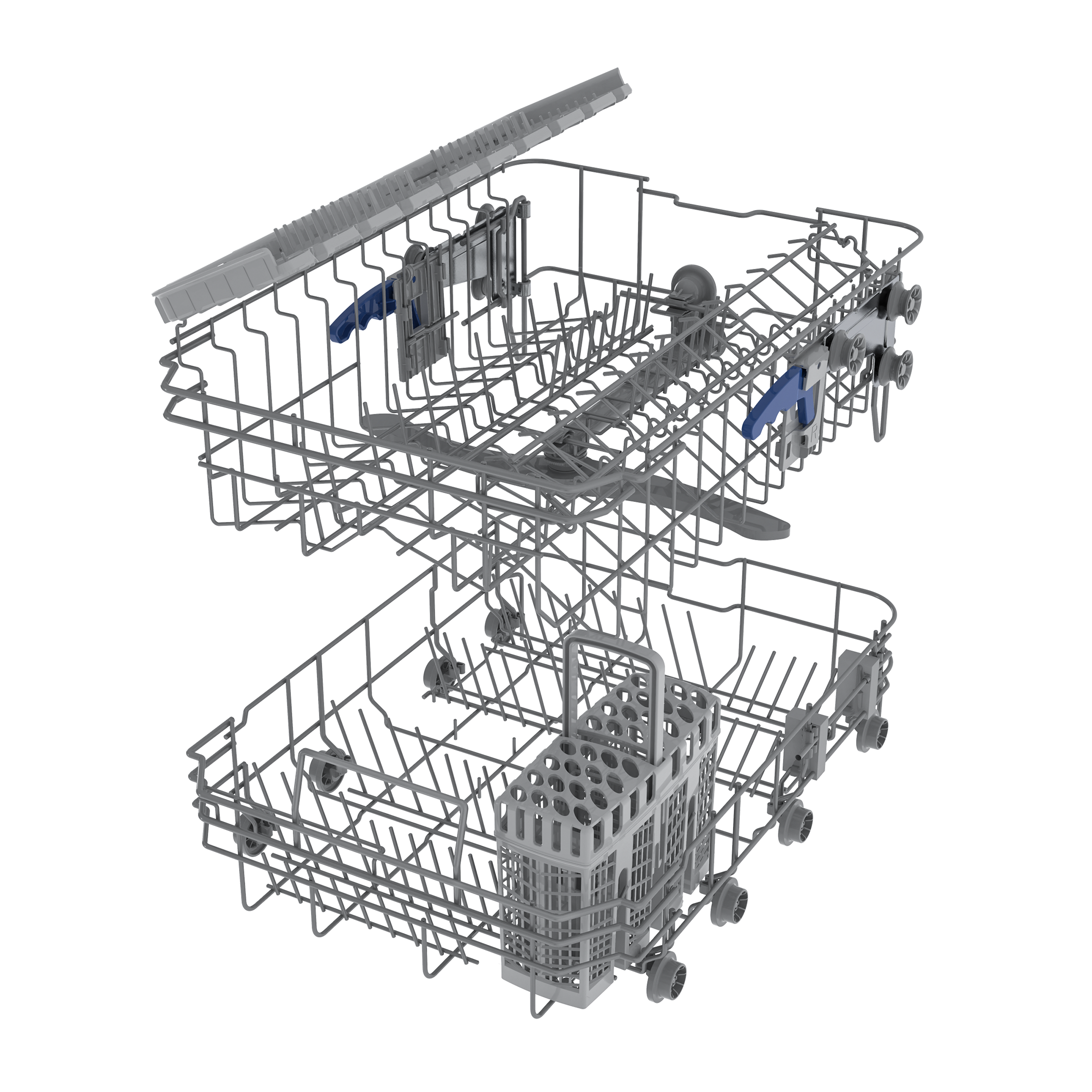 Scandomestic DWF1047WE smal opvaskemaskine