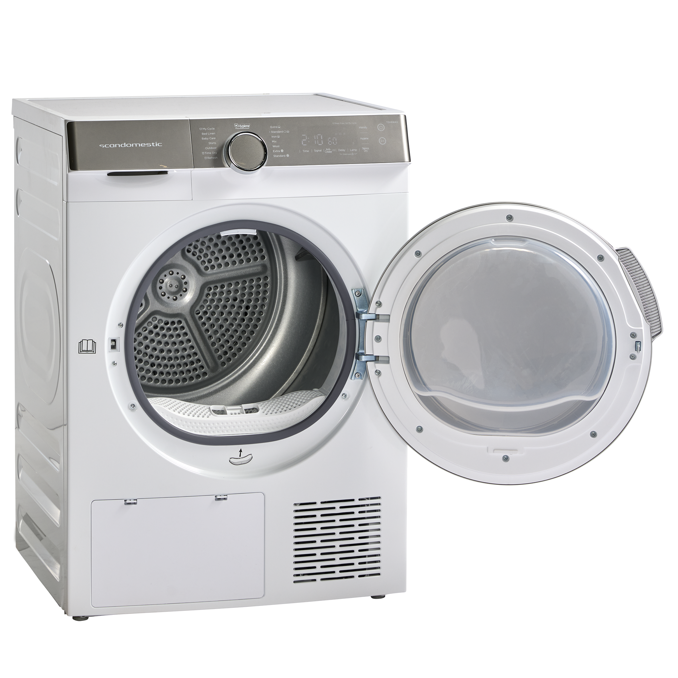 Åben Scandomestic TDH8WA3 8kg kondenstørretumbler m/varmepumpe