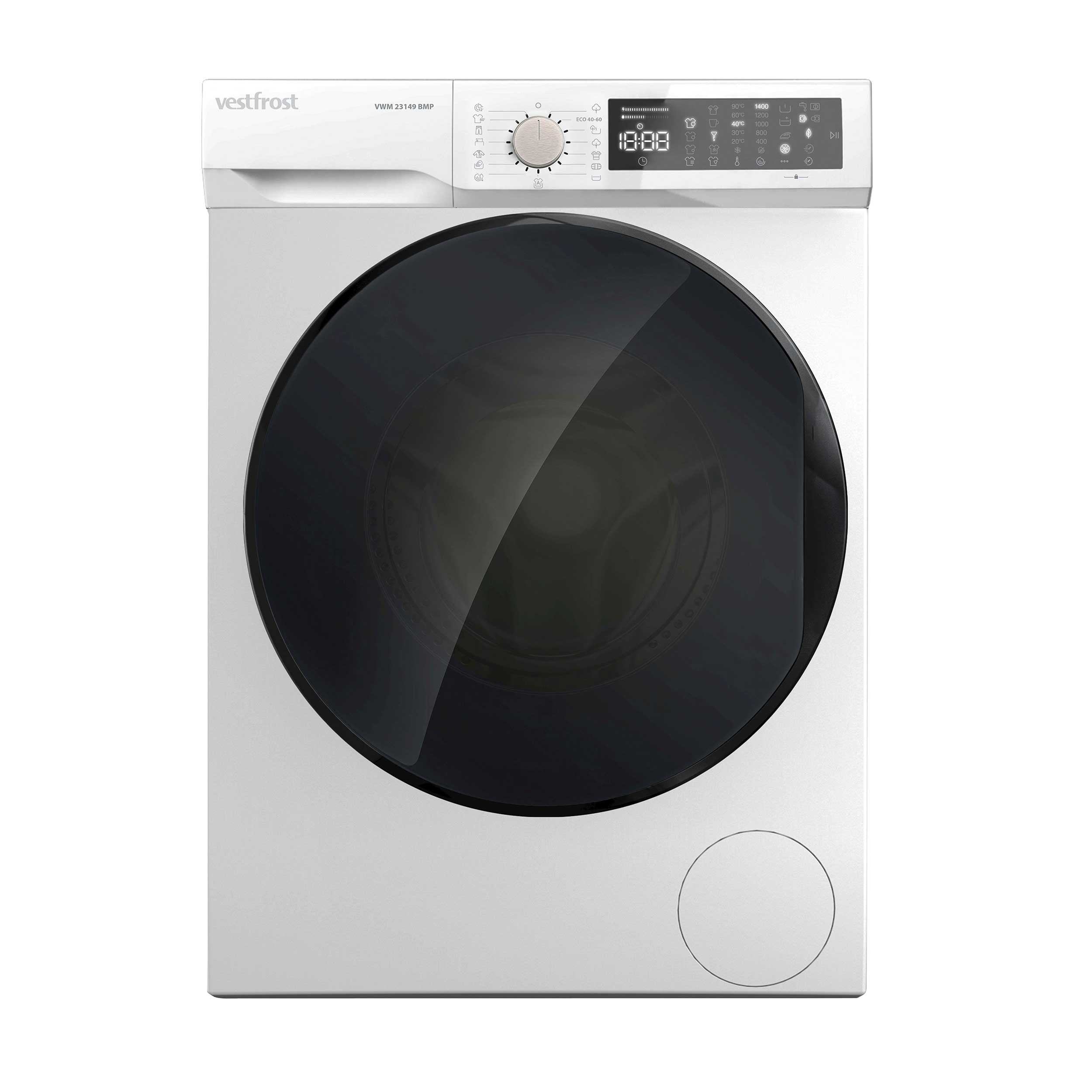 Vestfrost VWM 23149 BMP 9kg Hvid Frontbetjent Vaskemaskine