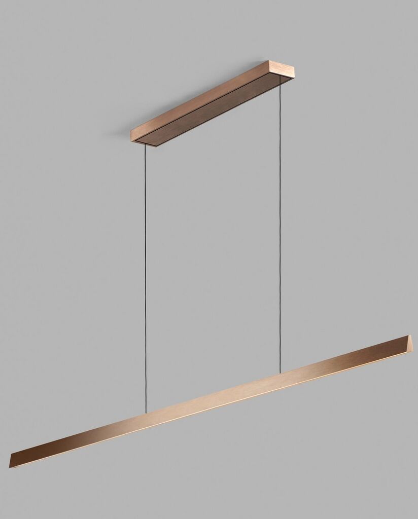 Light-Point Edge Linear S2000 LED har aldrig set bedre ud end i rosaguld