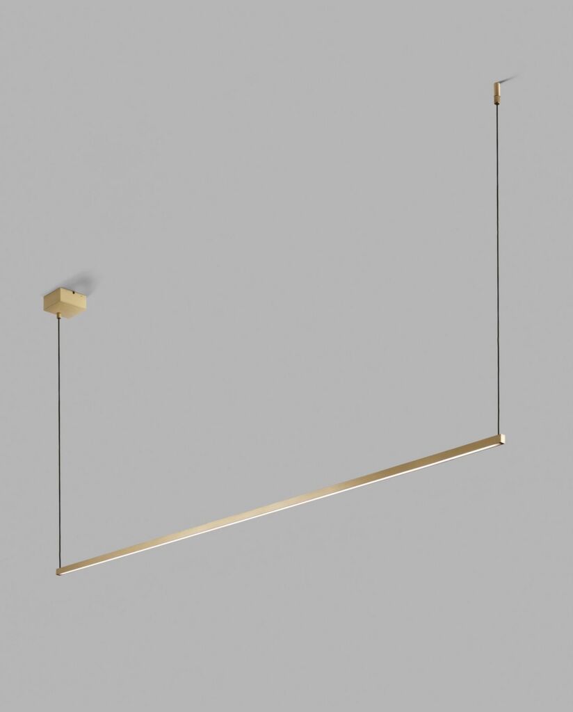 Light-Point Stripe S2000 Messing Pendel alternativ