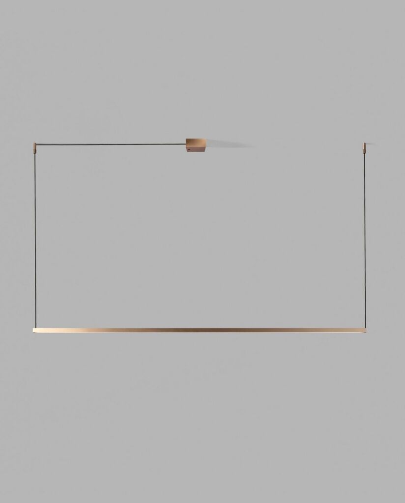 Light-Point Stripe S1500 Rose Gold Pendel