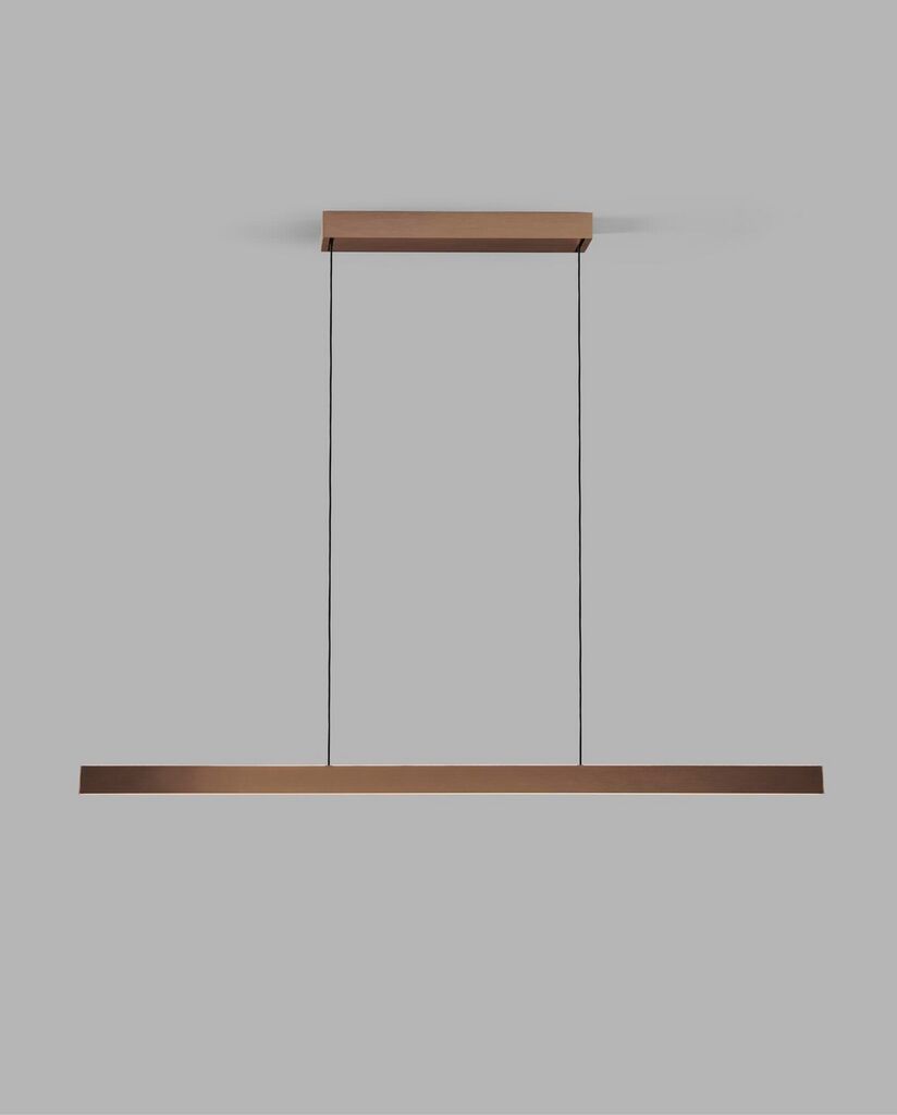 Light-Point Edge Linear S1500 LED Smart Tune Pendel Rose Gold m. Sensor