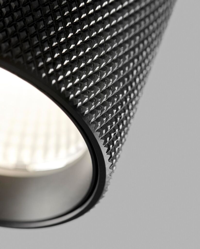 Light-Point Raw 1 Switch Tune 2700/3000K Carbon Black detaljer