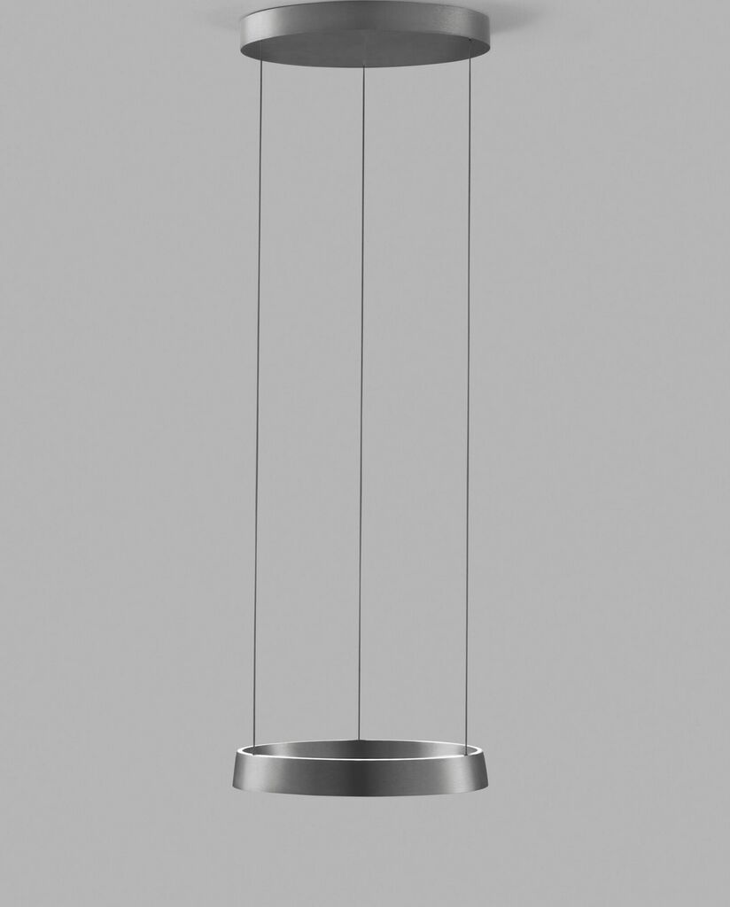 Edge Round Ø500 LED Smart Tune Pendel Titanium m. Sensor