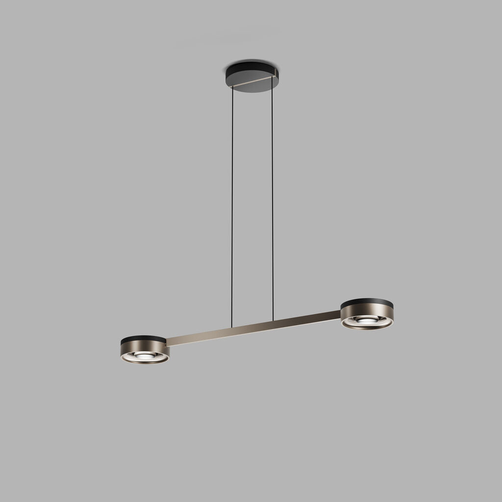 Light-Point Blade S2 Slim matsort satinguld LED pendel af Studio F. A. Porsche alternativ