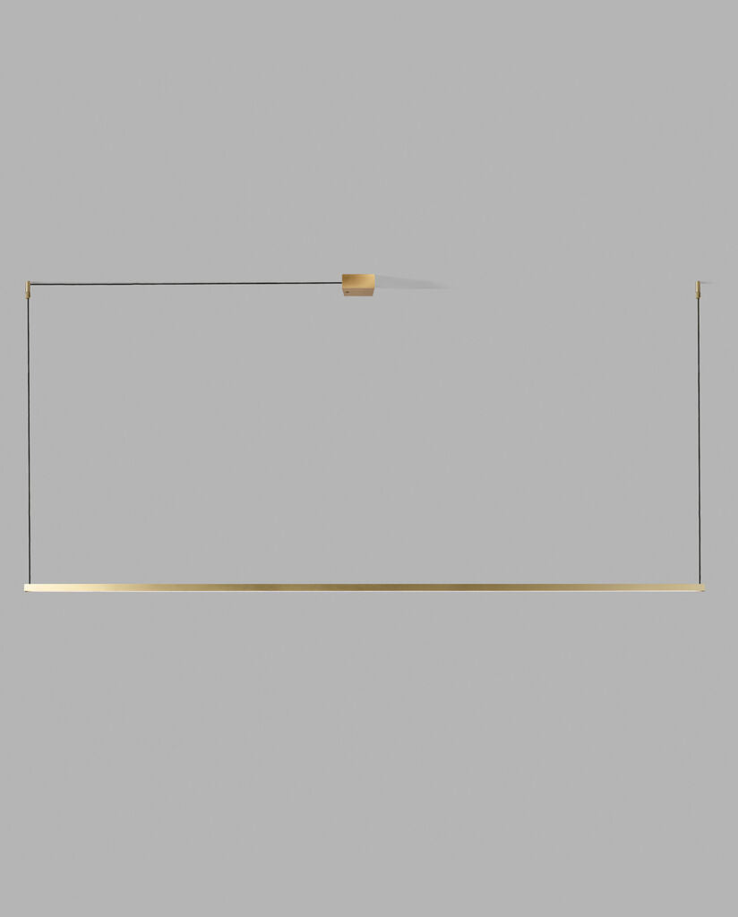 Light-Point Stripe S2000 Messing Pendel