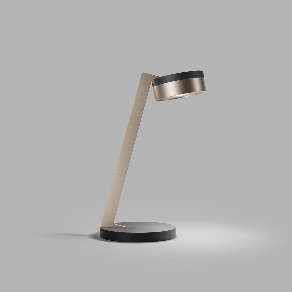 Light-Point Blade T1 Slim matsort satinguld LED bordlampe af Studio F. A. Porsche