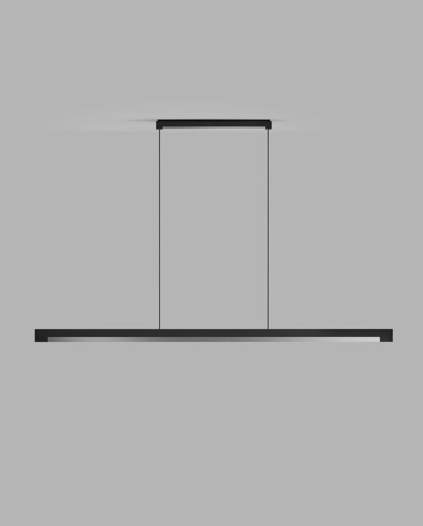 Light-Point Inlay S1400 LED 30W Matt Black Satin Silver Pendel af Studio F. A. Porsche