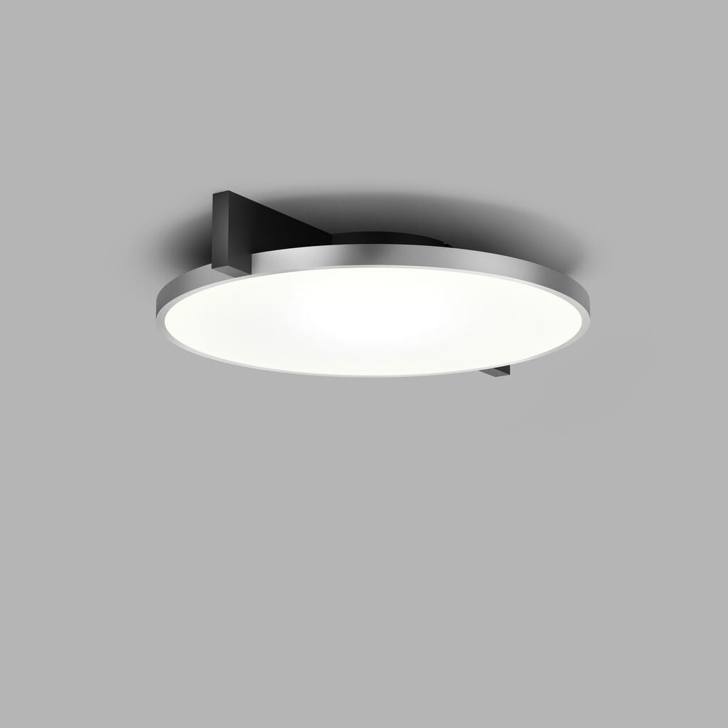 Light-Point Inlay C2 Disc matsort satinsølv LED loftslampe af Studio F. A. Porsche alternativ