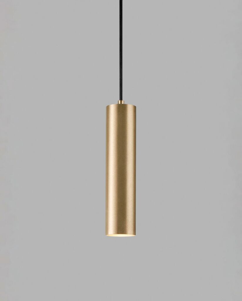 Zero S2 messing LED pendel billede 4