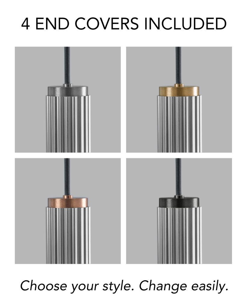 VELVET S1 Switch Tune titanium medfølgende fire end covers